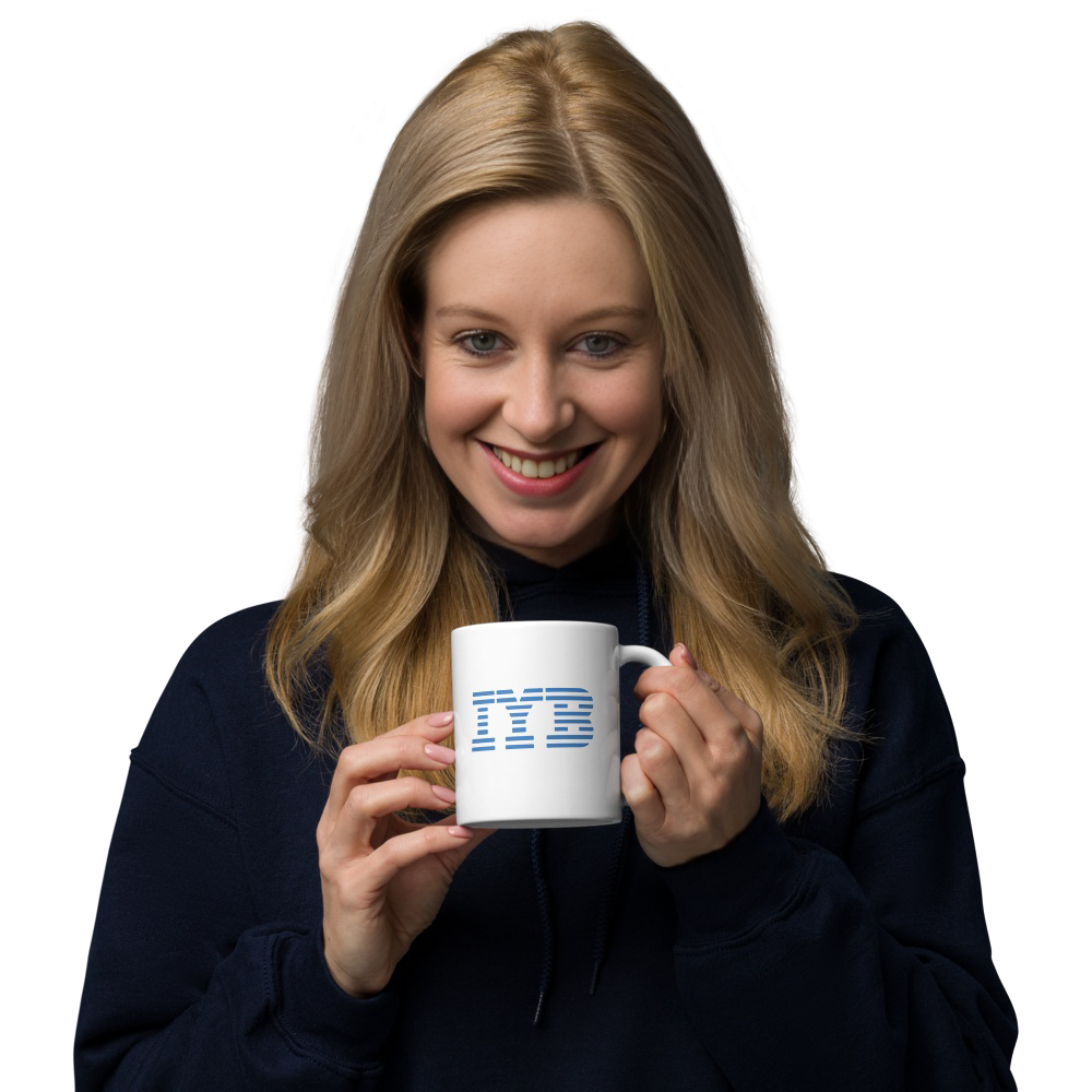 Big Blue IYB Logo - Coffee Mug