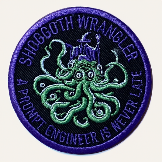 shoggoth wrangler patch closeup